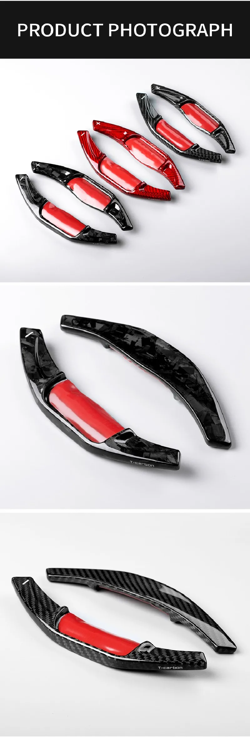 Carbon Fiber Paddle Shift For Toyota Camry Corolla Avalon Levin RAV4 2018-2020 Car Steering Wheel Extension Shift Paddle Shifter