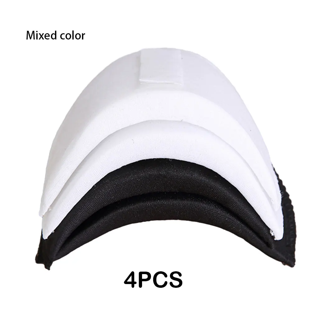 2pairs Soft Sponge Shoulder Pads for Clothes Detachable Assorted Color