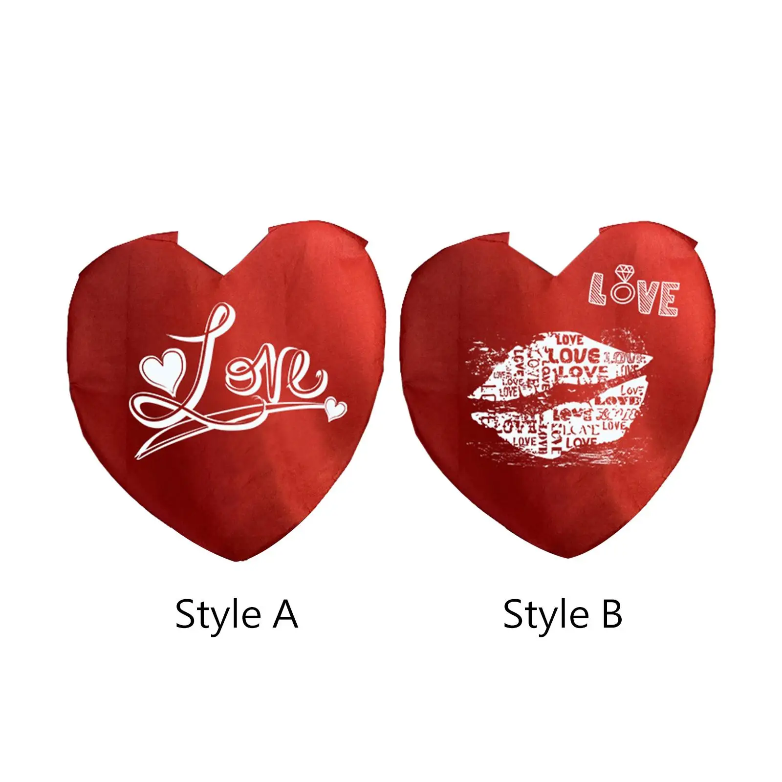 

Heart Costume for Valentines Day Red Love Clothing Letter Printed Tops for Cosplay Stage Performance Birthday Christmas Festival