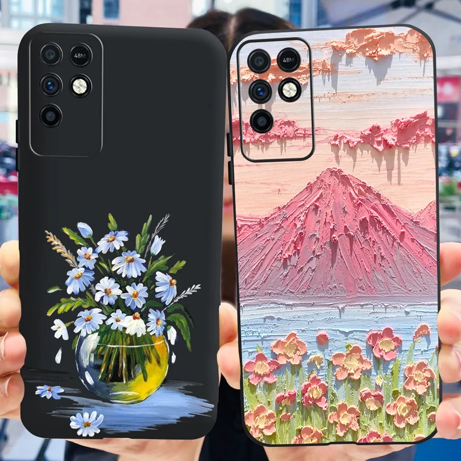 Cute Fashion Painted Soft TPU Phone Case Bumper Cover