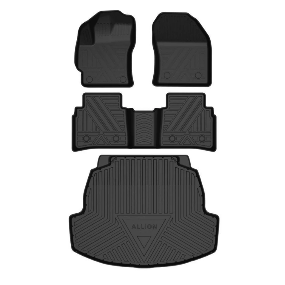 

Car Floor Mats Rugs Carpet Floor Liner LHD TPE Car Mat Use For Toyota ALLION 2021 2022 Auto Interior Styling Accessories
