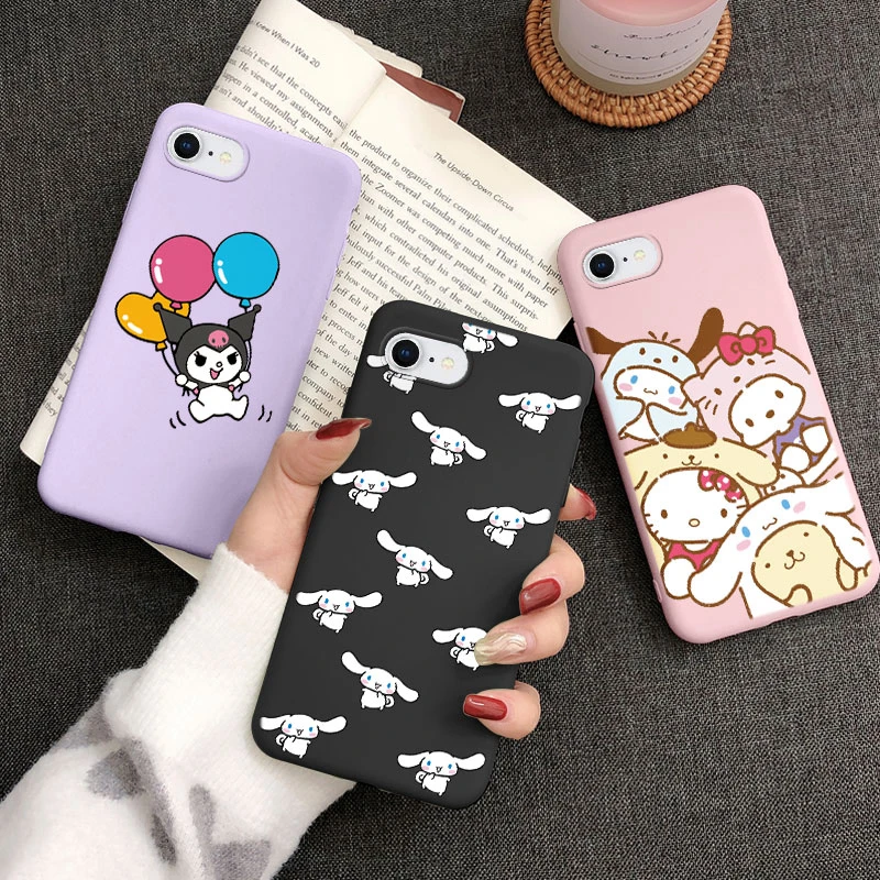 Iphone Plus Cute Mobile Phone Case | Kuromi Iphone 6s Case | Silicone Rabbit Shell - Mobile Phone Cases & Covers -
