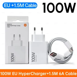 Xiaomi 100W Original Turbo Type C Fast Charger - EU 100W with 1.5m