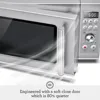 Breville Countertop Compact Wave Soft-Close Microwave Oven, Silver, BMO650SIL 3