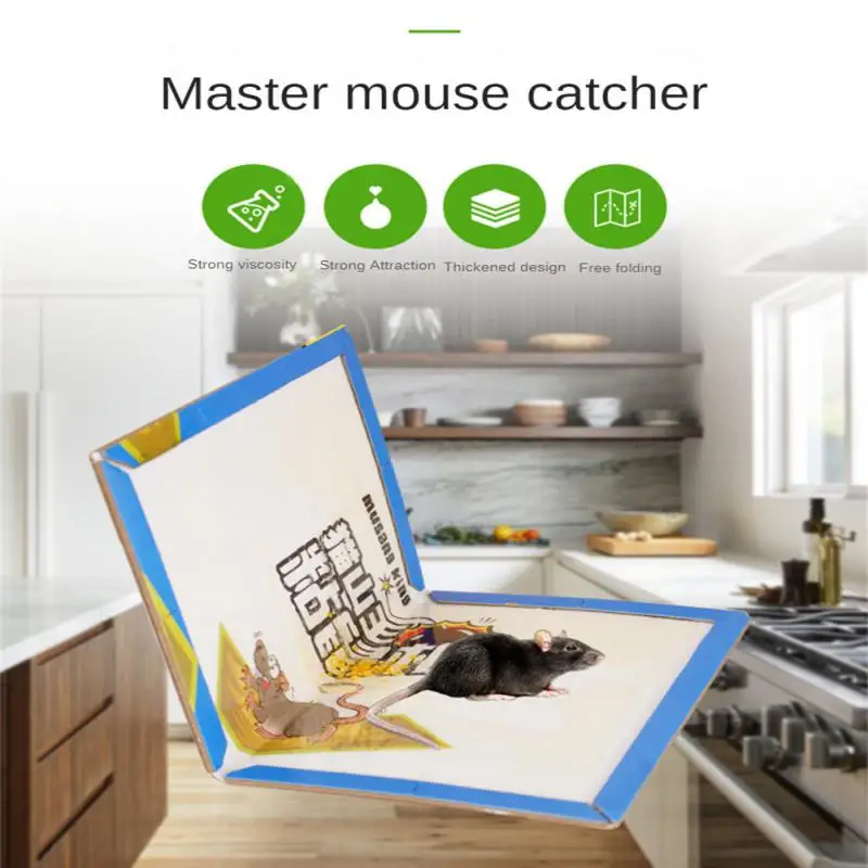 Strong Mouse Sticky Board Trappole Per Topi Ad Alta Efficacia Rat Insect Sticky Snake Bugs Catcher Controllo Dei Parassiti Trappole Per Topi Controllo