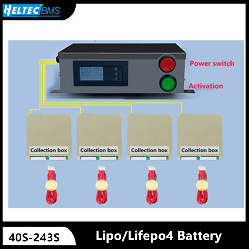 40S -243S BMS 120V 144V 220V320V 380V 고전압 100A 300A 태양 에너지 저장용 리튬 이온/Lifepo4 배터리 보호 보드