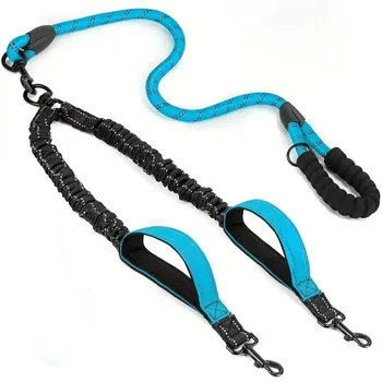 Reflective Dual Dog Leash 1