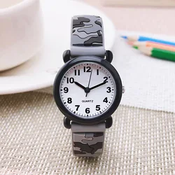 Camouflage Outdoor Sports Quartz Watch (Desert Grey)