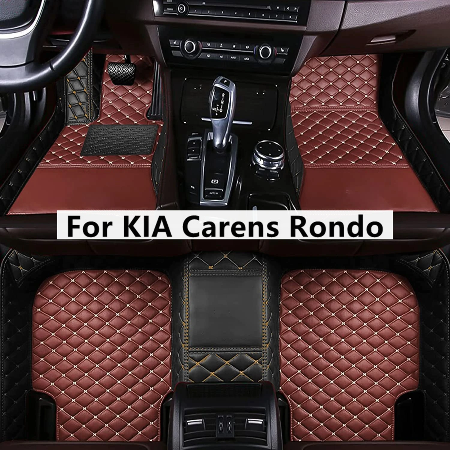 

Подходящие цвета автомобильные коврики под заказ для KIA Carens Rondo, автомобильные аксессуары, коврик для ног