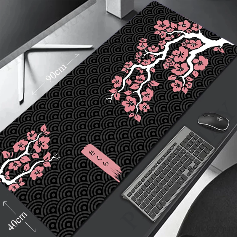 Alfombrilla De Ratón Gaming XXL - Diseño Samurái Japonés, Superficie De Alto Rendimiento Y Base Antideslizante