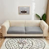 Solid Color Stretch Sofa Seat Cushion Cover Sofa Covers for Living Room Removable Elastic Seat Chair Cover Furniture Protector 2