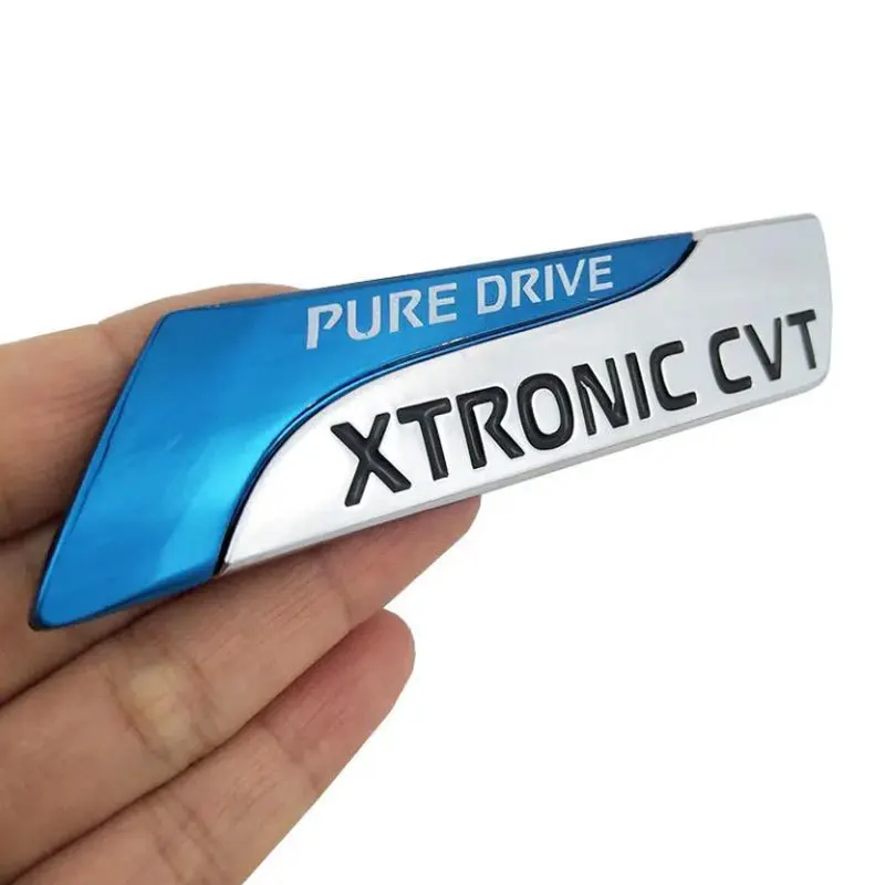 

XTRONIC CVT badge car stickers for Nissan SYLPHY TEANA X-TRAIL Qashqai TIIDA body refit accessories rear trunk decorate logo