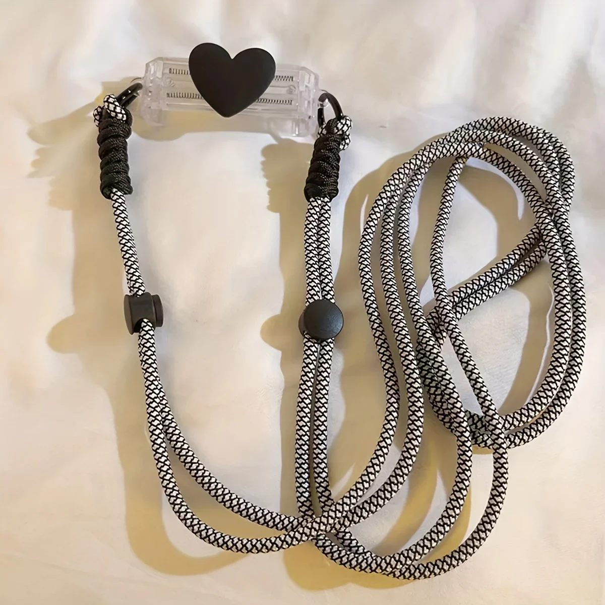 Adjustable Mobile Phone Lanyard with Back Clip and Long Rope