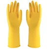 1 Pair Thick Rubber Gloves Plastic Latex Wear-Resistant Dishwashing Household Labor Protection Glove Car Wash Waterproof Kitchen 1