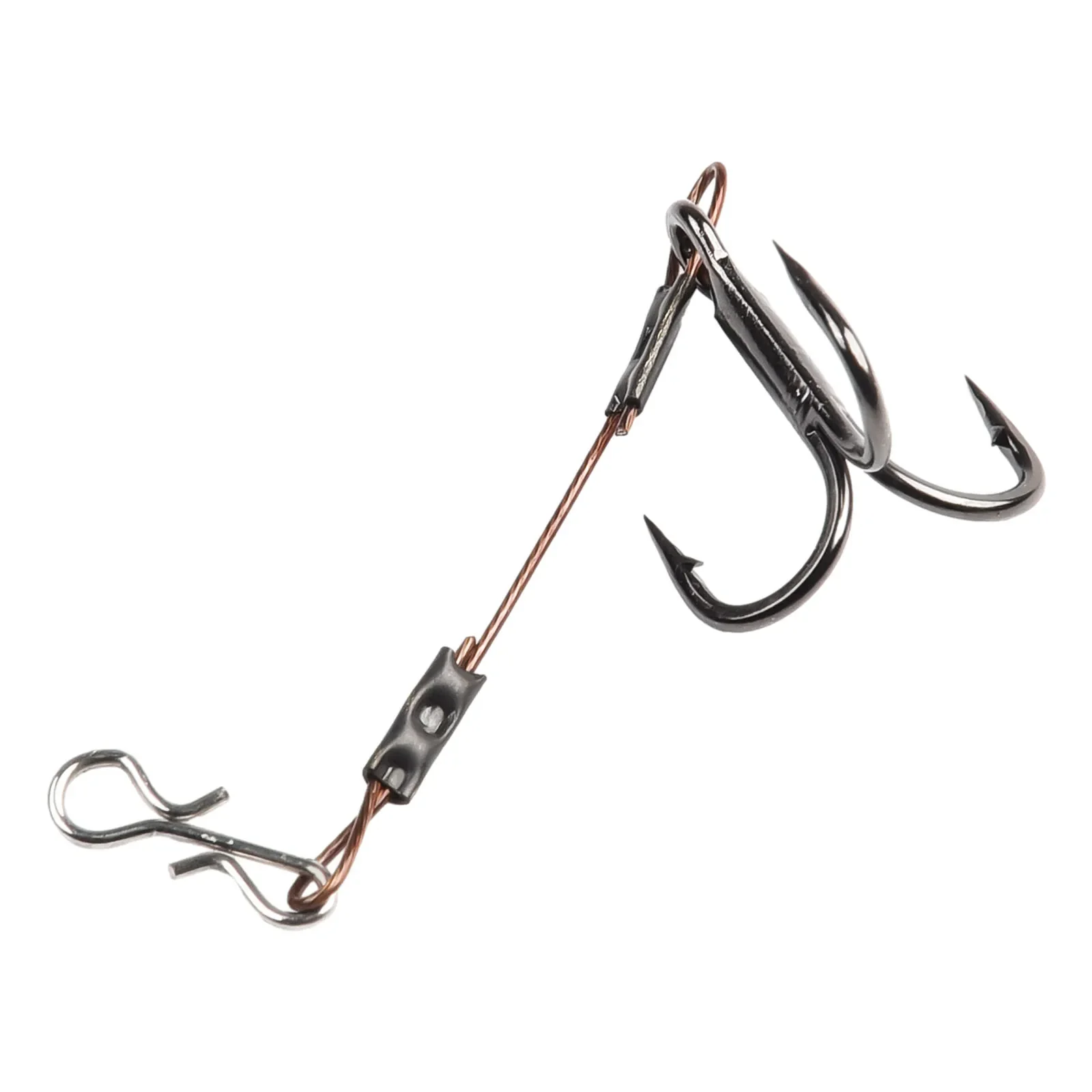 

Catch More Predatory Fish With 3pcs Pack Stainless Steel Treble Hooks, Perfect For Pike, Perch, Bass, And More