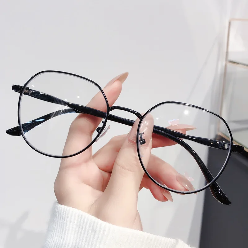 

Women Myopia Glasses Unisex Ultralight Square Frame Anti-blue Light Eyewear Nearsighted Optical Eyeglasses Diopter 0 TO -4.0