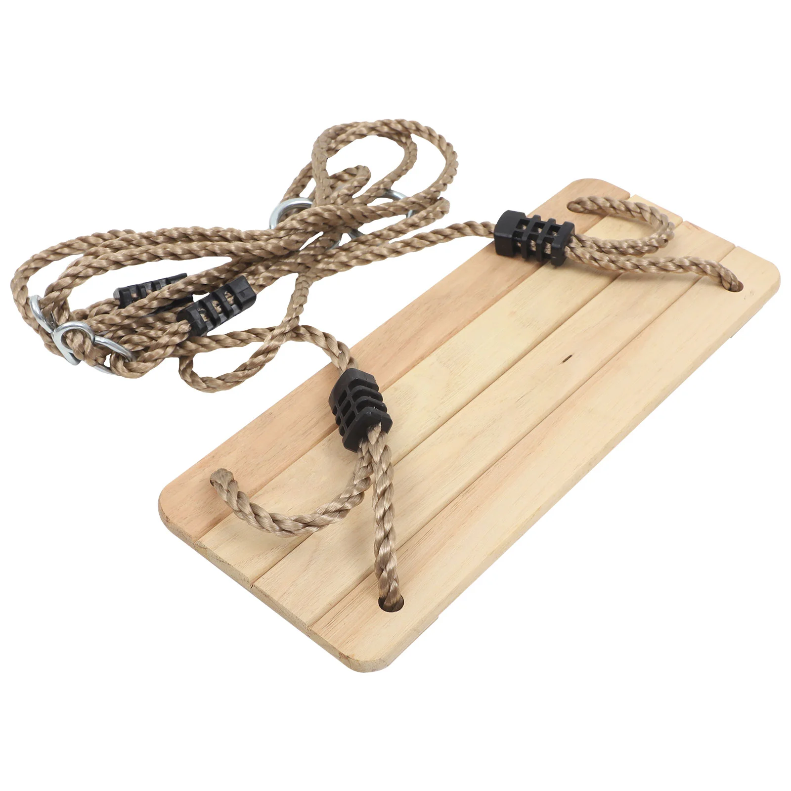

Children's Pine Swing Wooden Hanging Decor Chair For Tree Children’s Toys Swings Rope Garden
