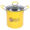 3L Mini Deep Fryer Pot Stainless Steel Japanese Frying Pot with Oil Filter Rack Lid for Home Kitchen 1
