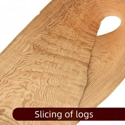 Natural Cen wood Pattern Wood veneer 0.5mm Home wood Surface veneer L2500mm W300mm