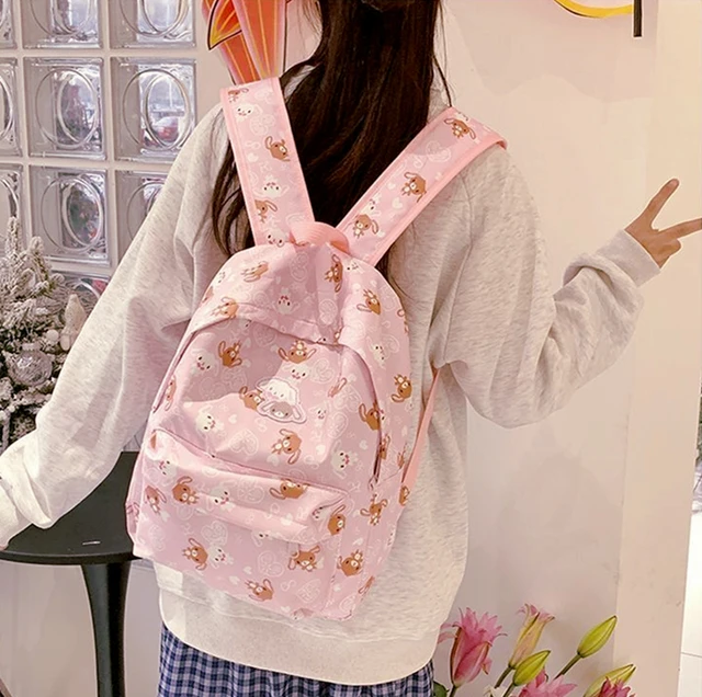 Cute Sugarbunnies Backpack Kawaii School Bags for Girls