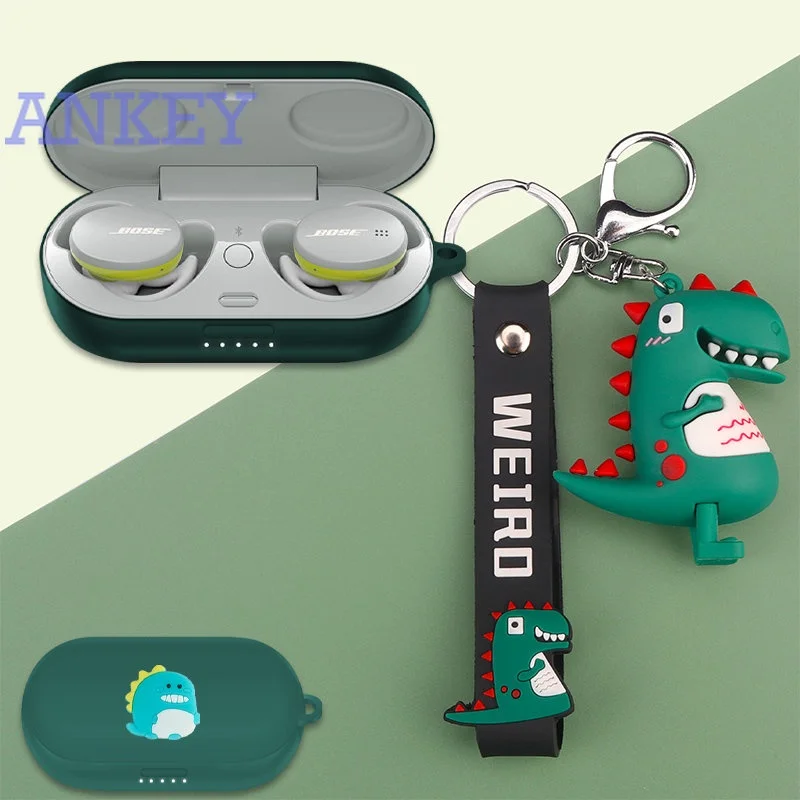 Per Bose Sport Earbuds Custodia Protettiva Cute Cartoon Cover Bluetooth Auricolare Shell Accessori Tws Headphone Portable
