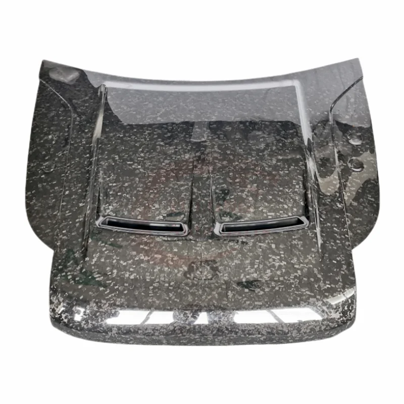 SVR style dry carbon forged carbon hood For  Land Rover Defender 2021