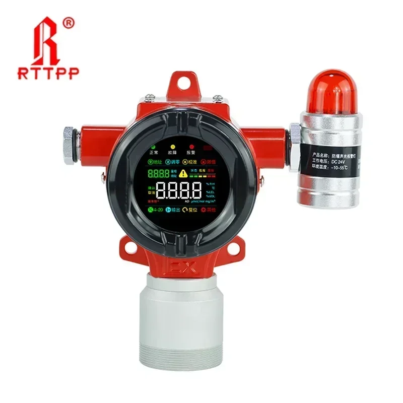 Methane CH4 Fixed Gas Sensor Industrial Gas Detector CH4 Sensor Methane Leak Alarm