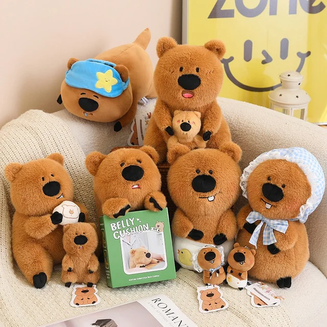8-28cm Cute Creative Bear Dolls Multiple Styles With Pendant Inclined Shoulder Bag Key Buckle Kids Toys Birthday Present Baby 1