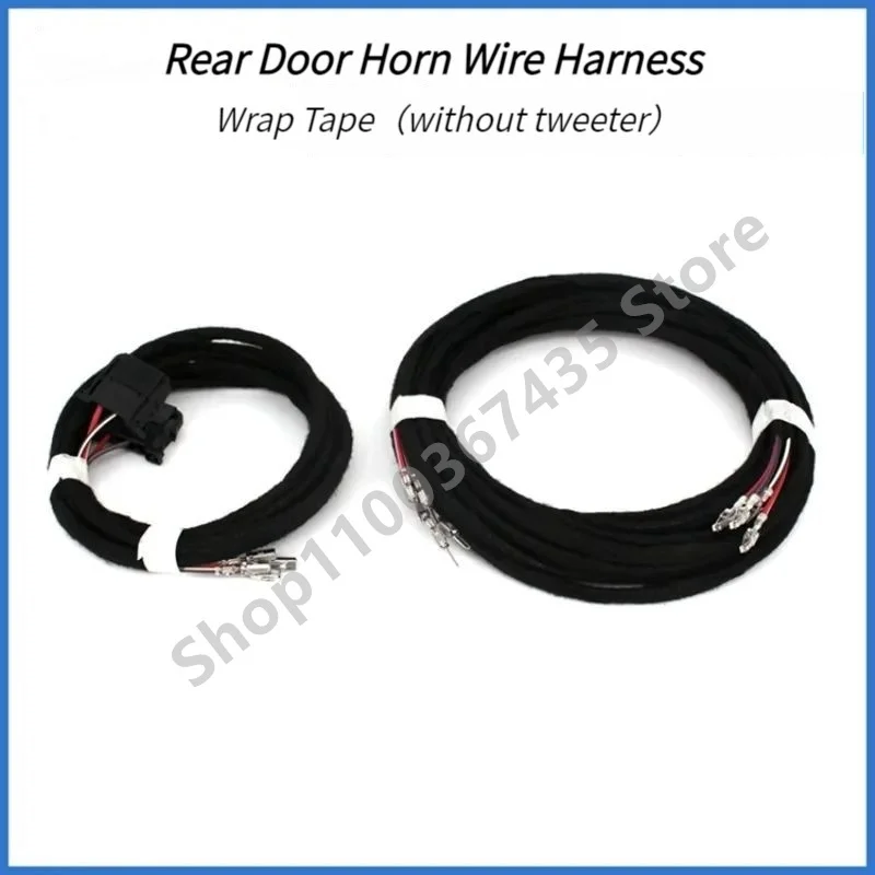 Rear Door Horn Wiries Harness Door Speaker Sound System Wiring For VW Golf MK6 MK7 TiguanL ID.3 ID4. ID.5