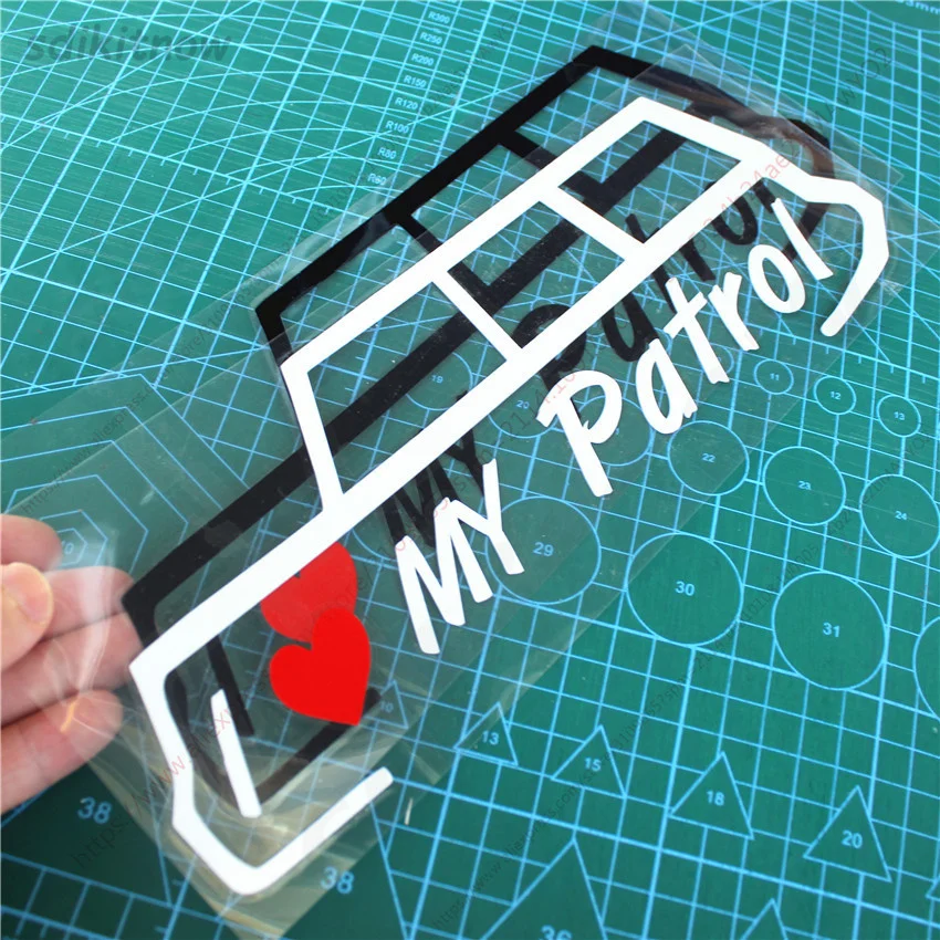 Impermeabile I Love My Car Decal Sticker Styling Porta Finestra Decorazione Per Nissan Patrol Gr Y60 Y61 260 Rd 28 Sd33 Accessori