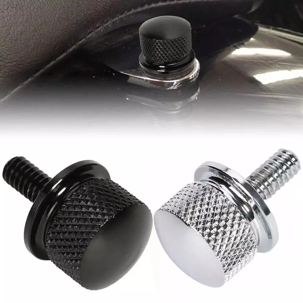 

Stainless Steel Motorcycle Seat Bolt Tab Screw Mount Knob Cover for Harley Sportster Dyna Fatboy Road King Softail