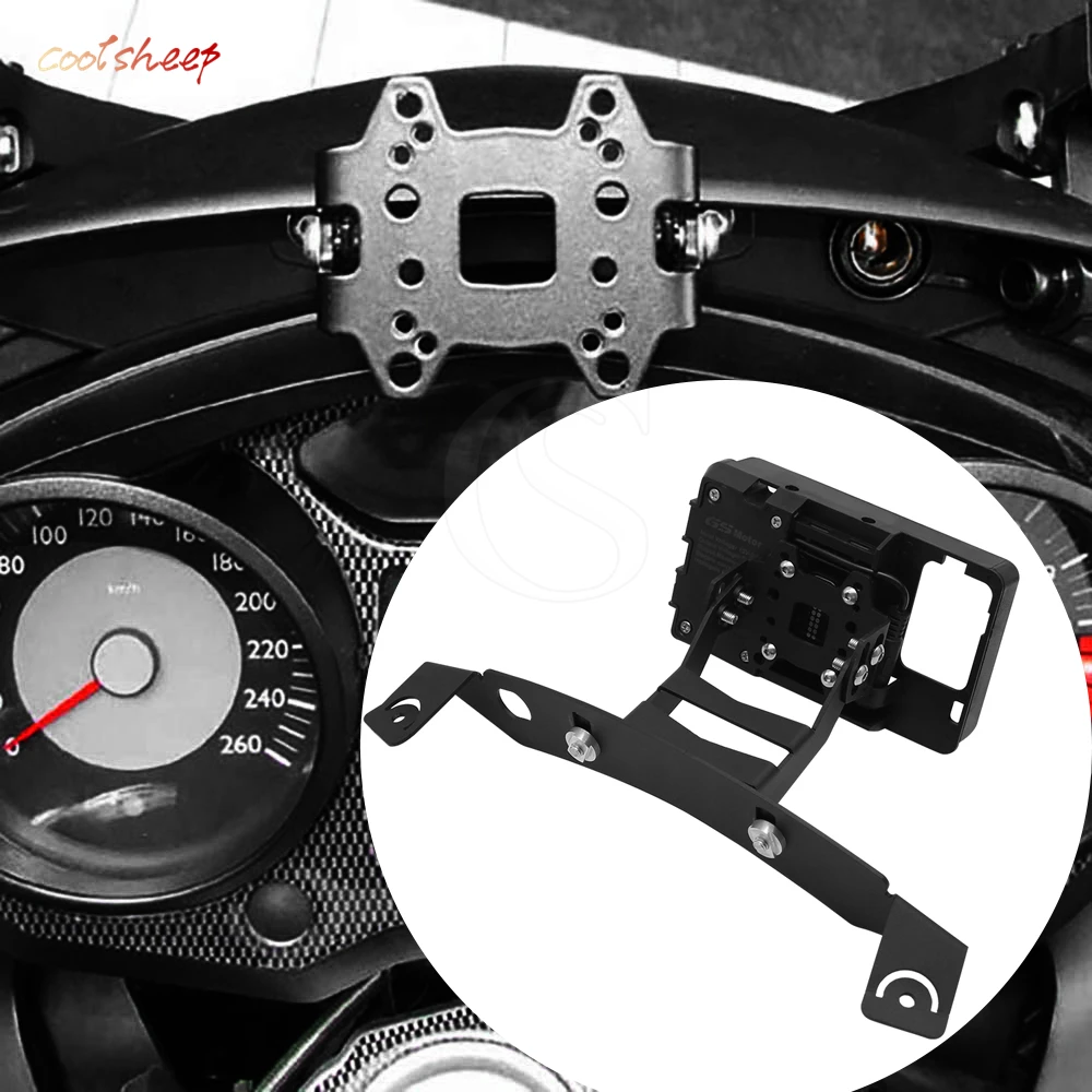 Weather Resistant Motorcycle Headstock Mount for iPad Mini 4 fits BMW K1600GT-GTL (sku 57444)