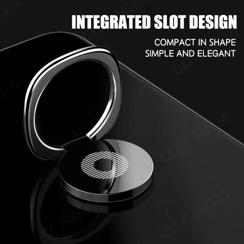 Sleek 360° Rotating Phone Ring Holder - Ultra Thin Universal Stand