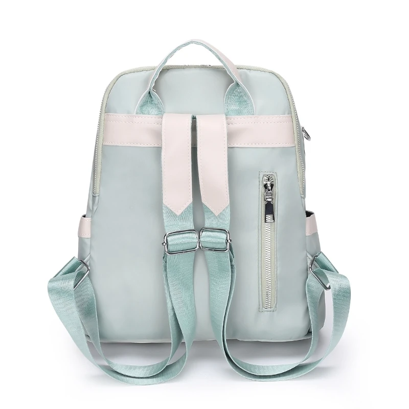 Nylon Backpack Anti-theft Travel Rucksack Shoulder Bags Casual Daypack School Bookbag for Women Student Teenagers