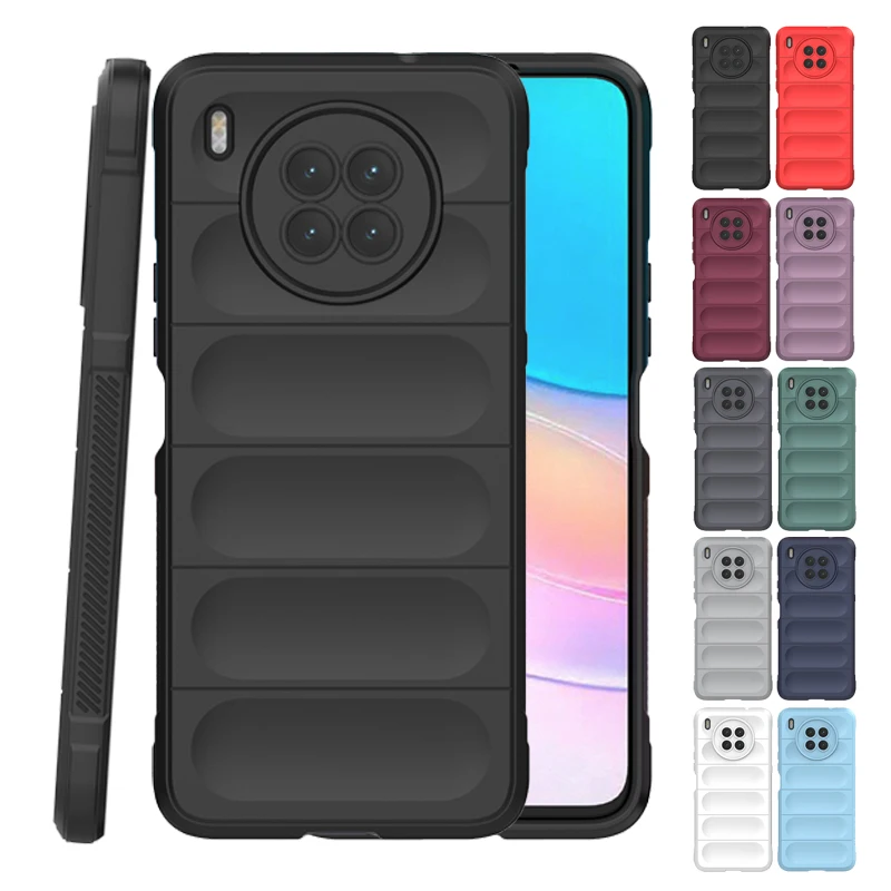 Per Cover Huawei Nova 8I Custodia Per Huawei Nova 8I 9 Se Pro Capas Retro In Gomma Antiurto Tpu Morbido Per Fundas Huawei Nova 8I Cover