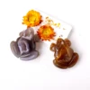 1PC Natural Crystal Agate Frog Hand Engraving Display Healing Crystals Home Decoration Gift 5