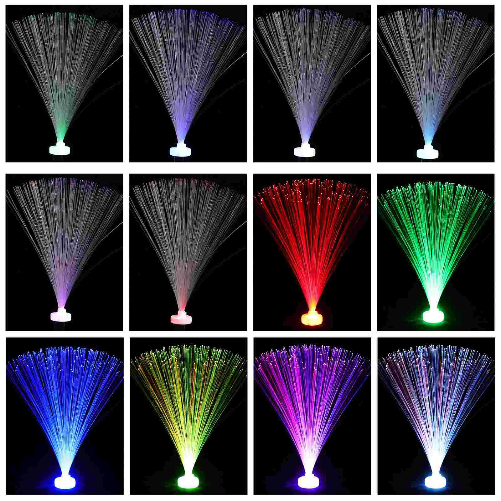 

Fiber Optic Light Wands Led Flashing Lights Color Changing Light Sticks Party Favors