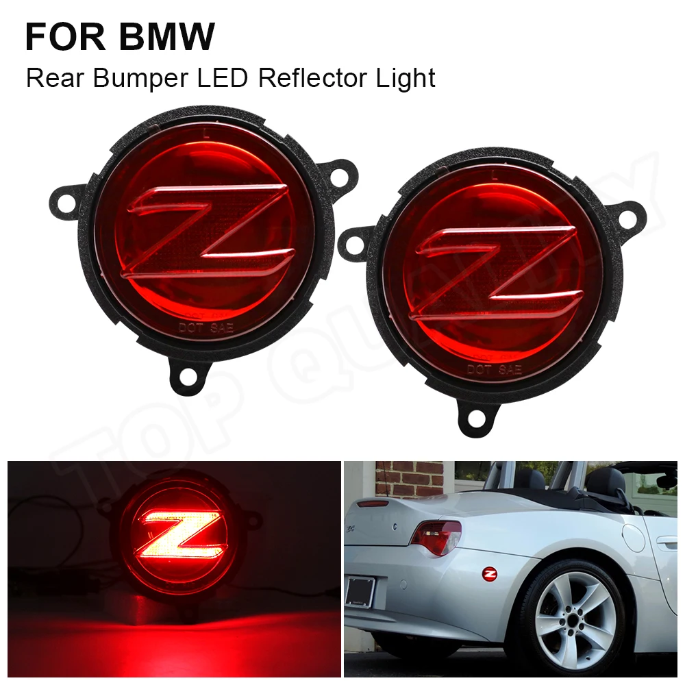 Rear Bumper LED Reflector Side Marker Light For BMW Z4 E85 Roadster  2003-2008 E86 Coupe 2006-2008 Blinker Lamp AliExpress