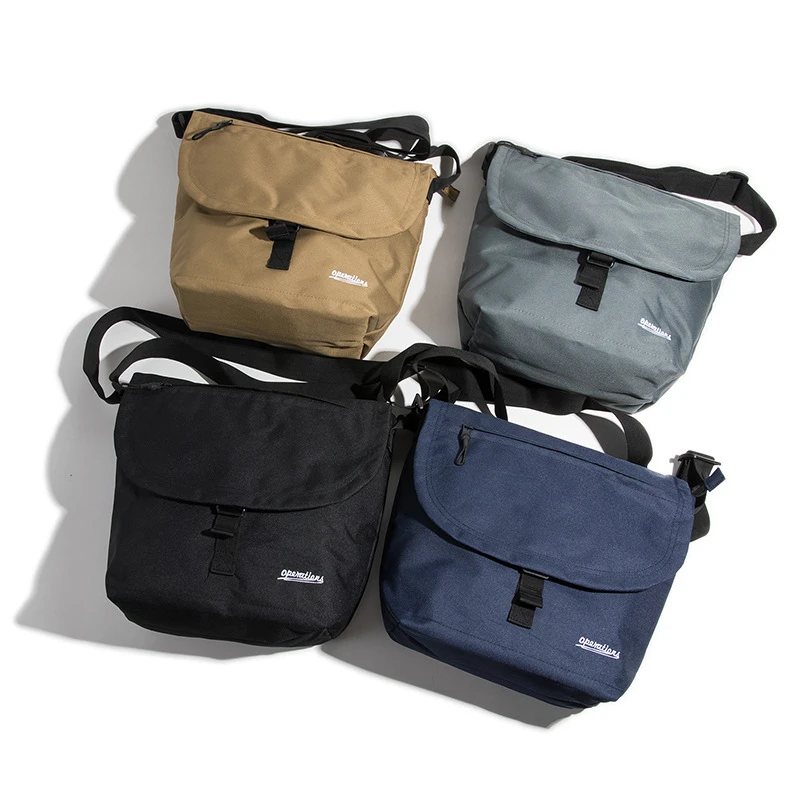 Japanese Men's Messenger Bag Crossbody Shoulder Bags Canvas Sling Pack