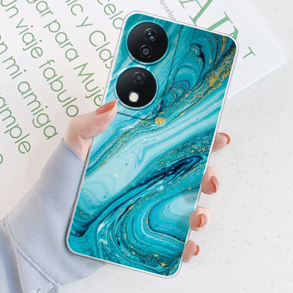 Clear Soft Silicone Protective Phone Case for Honor 90 – Transparent Smart Cover