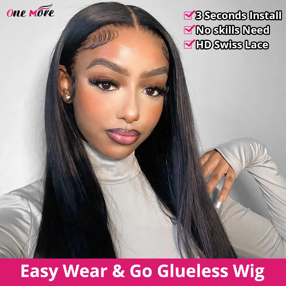 

Wear Go Glueless Wig Pre Cut Straight Lace Front Wig Human Hair 28 30 Inch Glueless Wig Human Hair Ready To Wear 250 Density