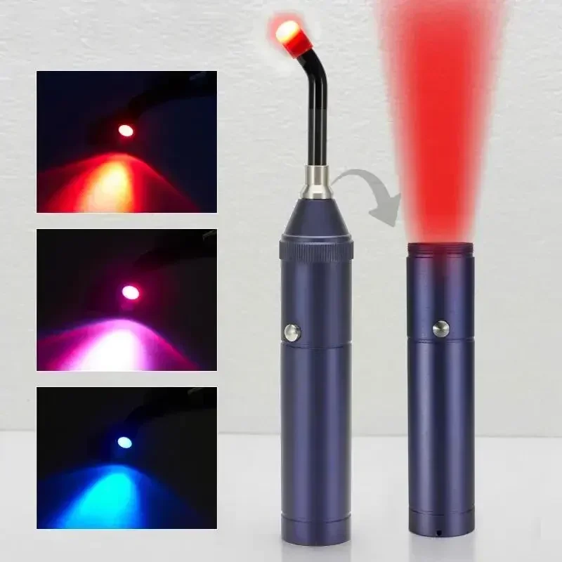 Red Light Infrared Therapy Oral Ulcer Teeth Pain Sore Canker Lip Gingivitis Relief Laser Dental Physical Instrument 5