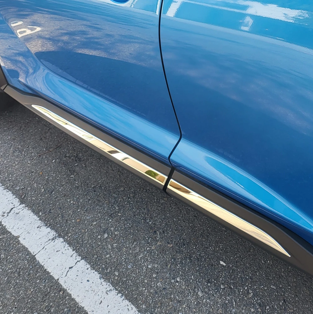 닛산 JUKE F16 2019-2025 용 자동차 스테인레스 스틸 사이드 도어 바디 ..