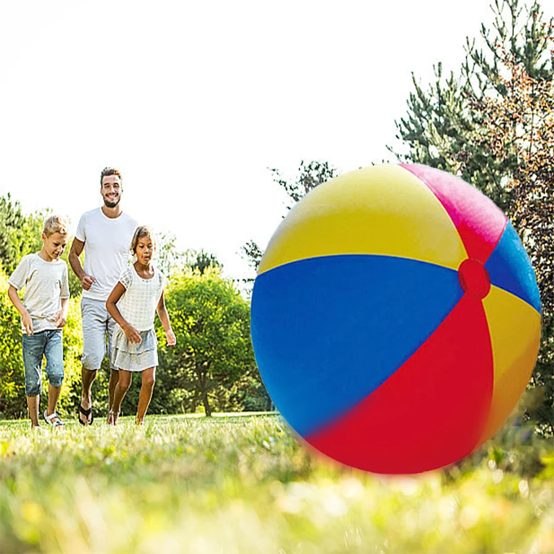 Thickened PVC inflatable toys outdoor water game part grass soccer ball school kindergarten fun sports ball beach football water toys,inflatable water toys,inflatable ball toys