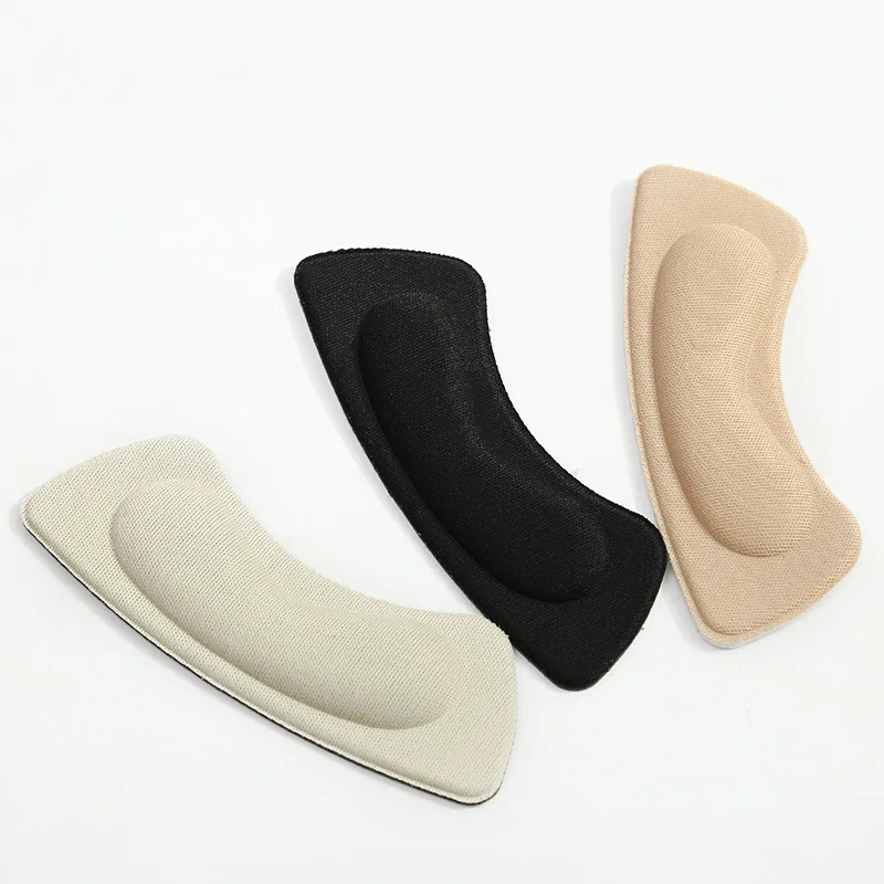 1 Pair of Non-slip Sponge Heel Patch Women's Pain-proof Heel Pad Thickened Pad Men's Anti-slip Fixed Protective