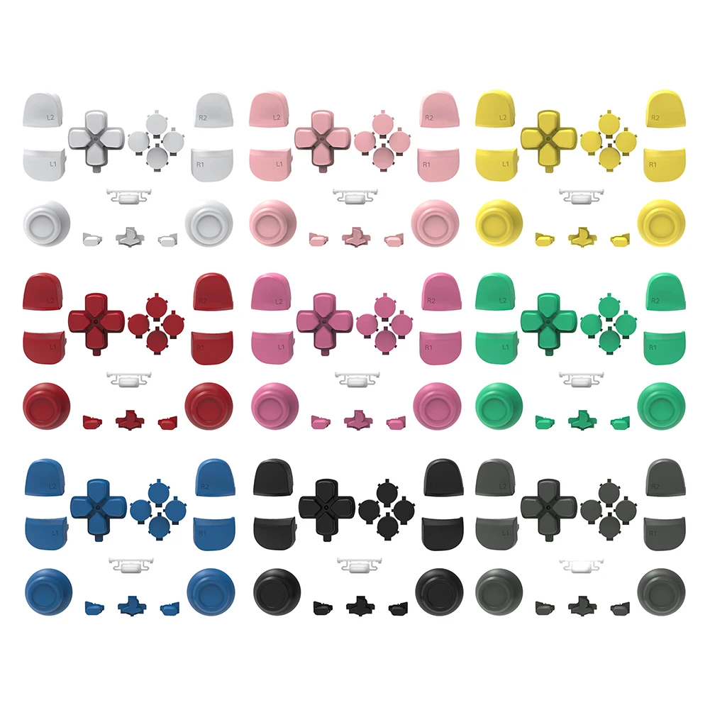 For  Replacement Button Full Set for PlayStation 5 PS5 Controller Parts