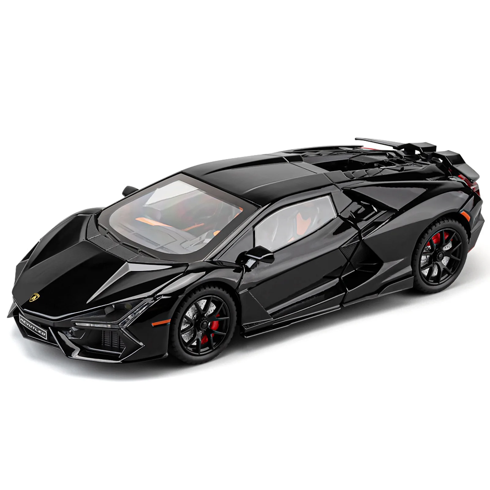 1:24 Lamborghini Revuelto Supercar Alloy Car Diecasts & Toy Vehicles Metal Toy Car Model Sound and light Collection Kids Toy 6
