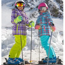 jacket snowboard sets ski suit children 