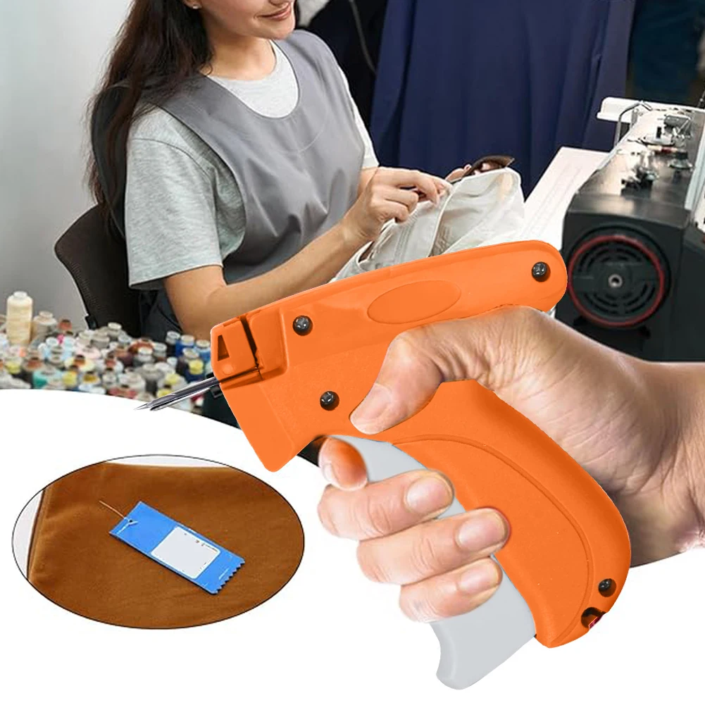Label Tagging Gun with 6 Needles Mini Stitch Gun Stitch Hemming Sewing Machine Quilt Tacking for Clothes Socks Hats Clothing Label Gun Price Label Gun Garment Label Gun Label Gun Clothing Tagging Gun Clothing Sewing Tool