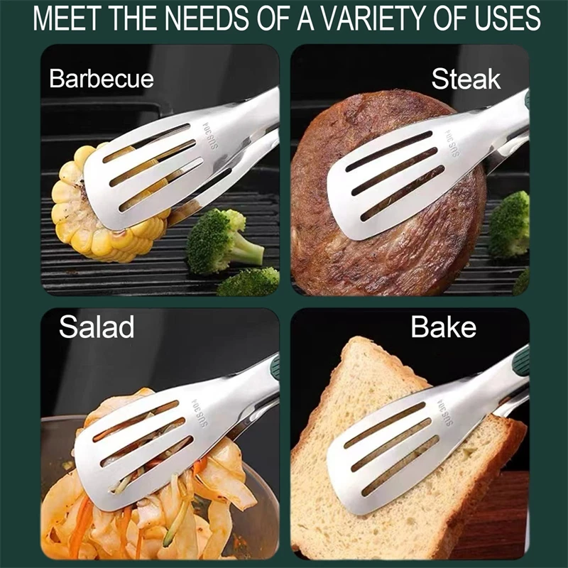 Stainless Steel Food Tongs 6